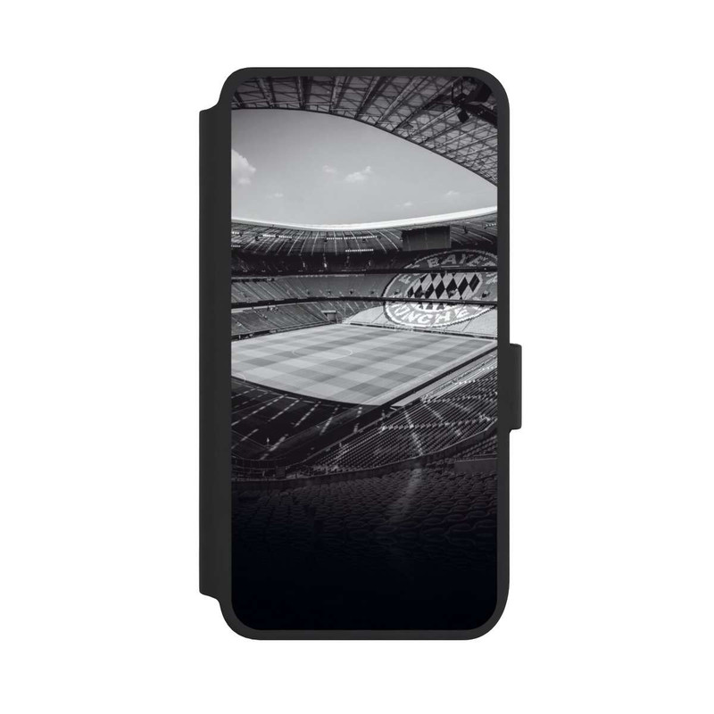 Galaxy S25 NIVOflip Stade FC Bayern - Noir Blanc