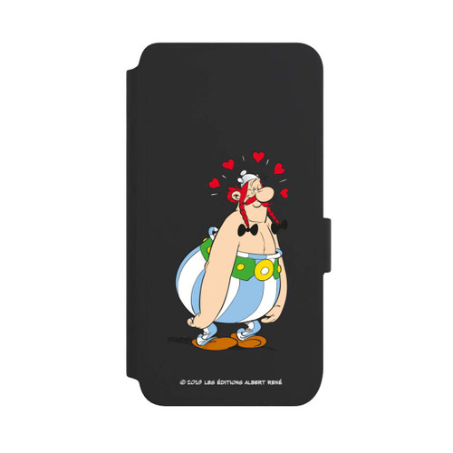 Samsung Galaxy S25 NIVOflip Obélix Amoureux Transparent