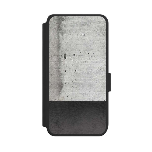 Samsung Galaxy S25 NIVOflip Leder und Beton