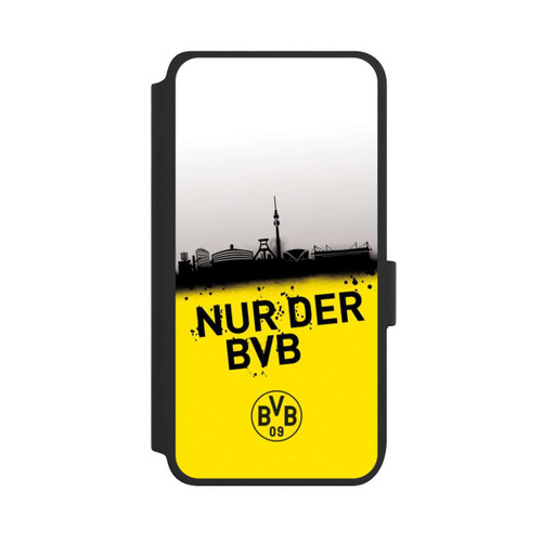 Samsung Galaxy S25 NIVOflip Nur der BVB - Silhouette