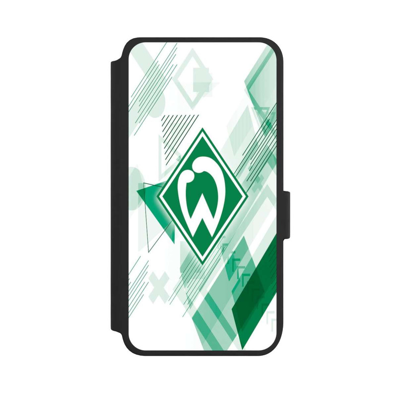 Galaxy S25 NIVOflip Weiße Grafikelemente - Werder Bremen