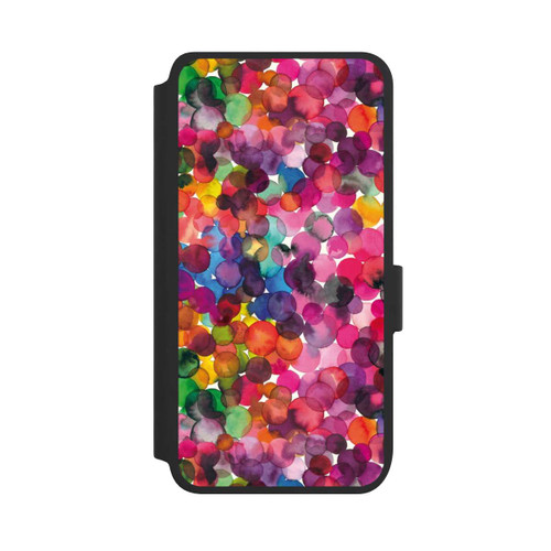 Samsung Galaxy S25 NIVOflip Overlapped Watercolor Dots