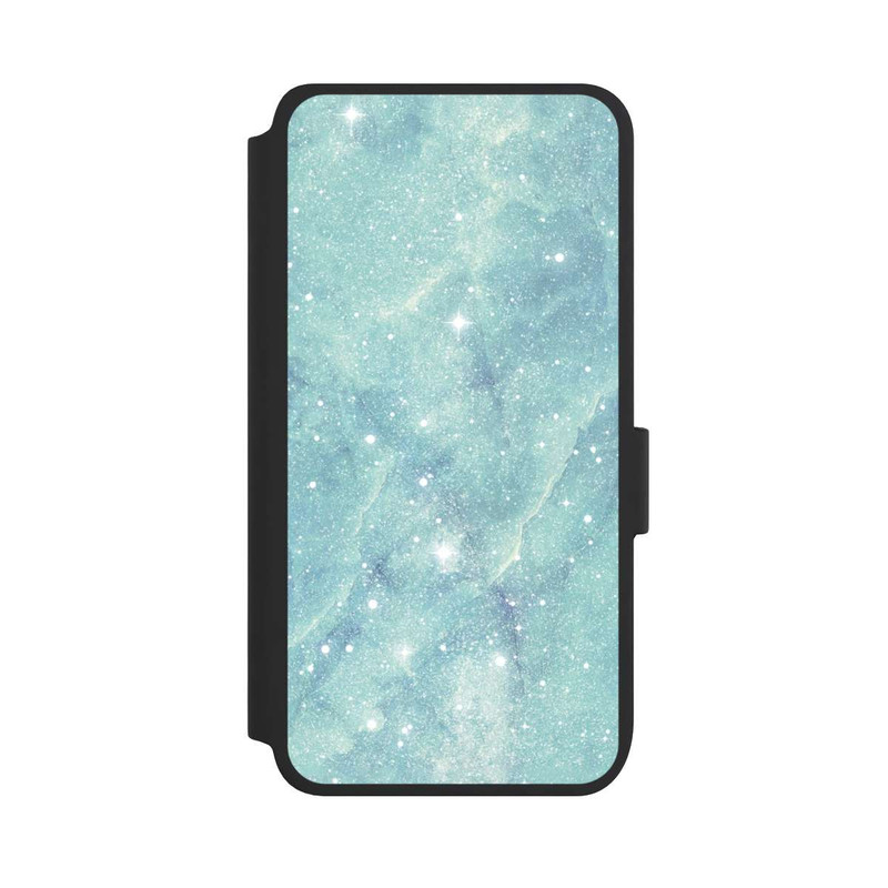 Galaxy S25 NIVOflip Glänzender Sternenmarmor