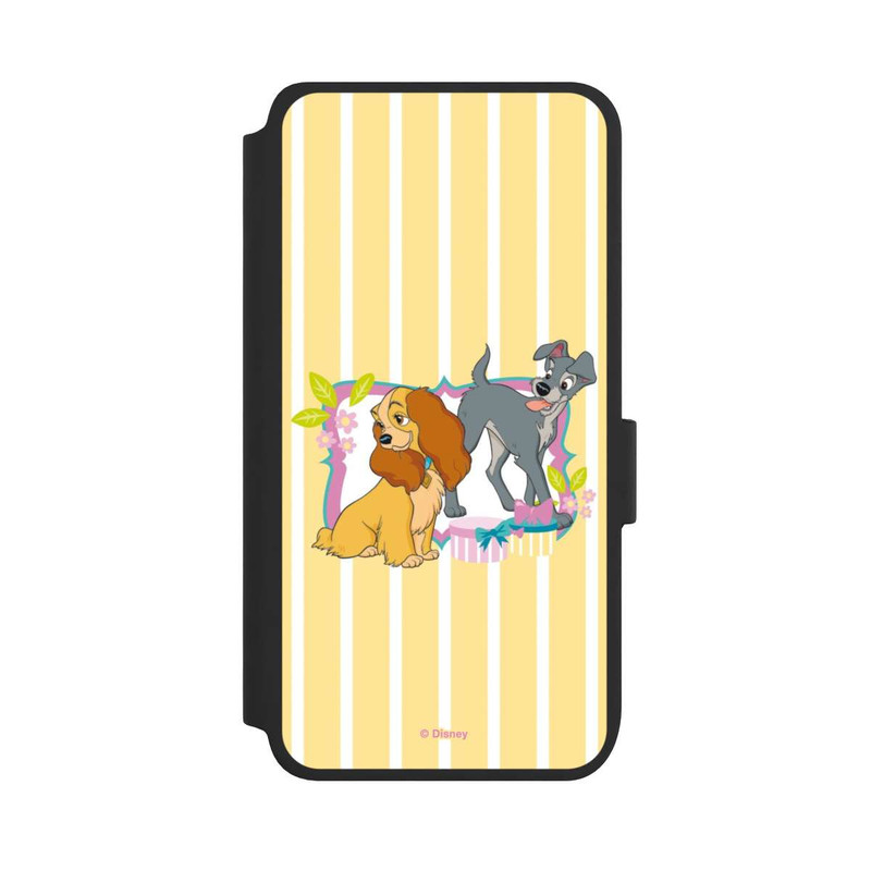 Galaxy S25 NIVOflip Lady And The Tramp Frame yellow