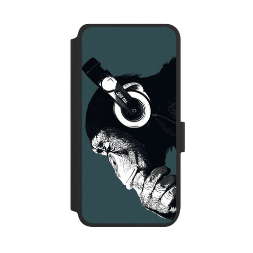 Samsung Galaxy S25 NIVOflip Denkender Affe Blau