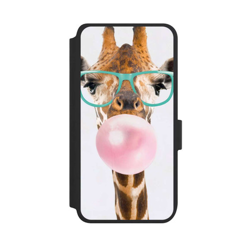 Samsung Galaxy S25 NIVOflip Giraffe mit Kaugummi