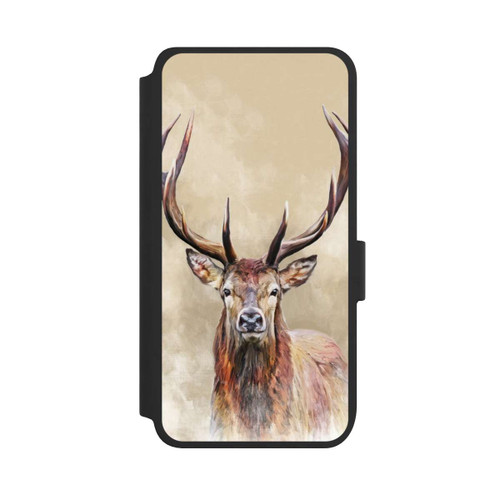 Samsung Galaxy S25 NIVOflip Gezeichneter Hirsch