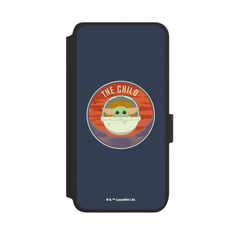 Galaxy S25 NIVOflip The Child Abzeichen Blau