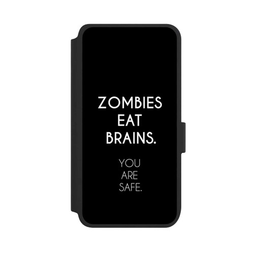 Samsung Galaxy S25 NIVOflip Zombies eat brains