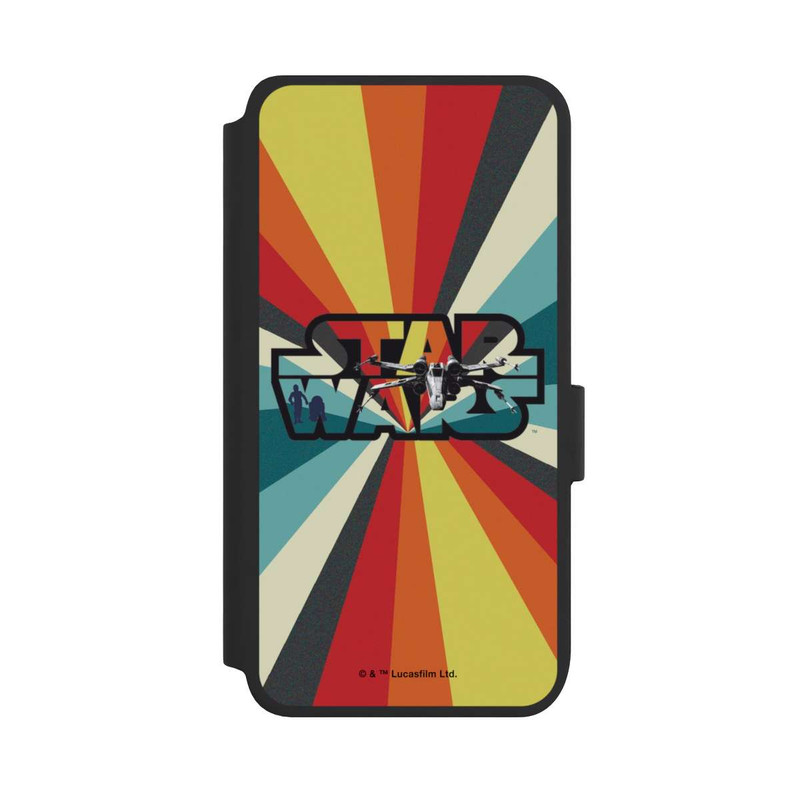 Galaxy S25 NIVOflip Retro X-Wing Star Wars Logo