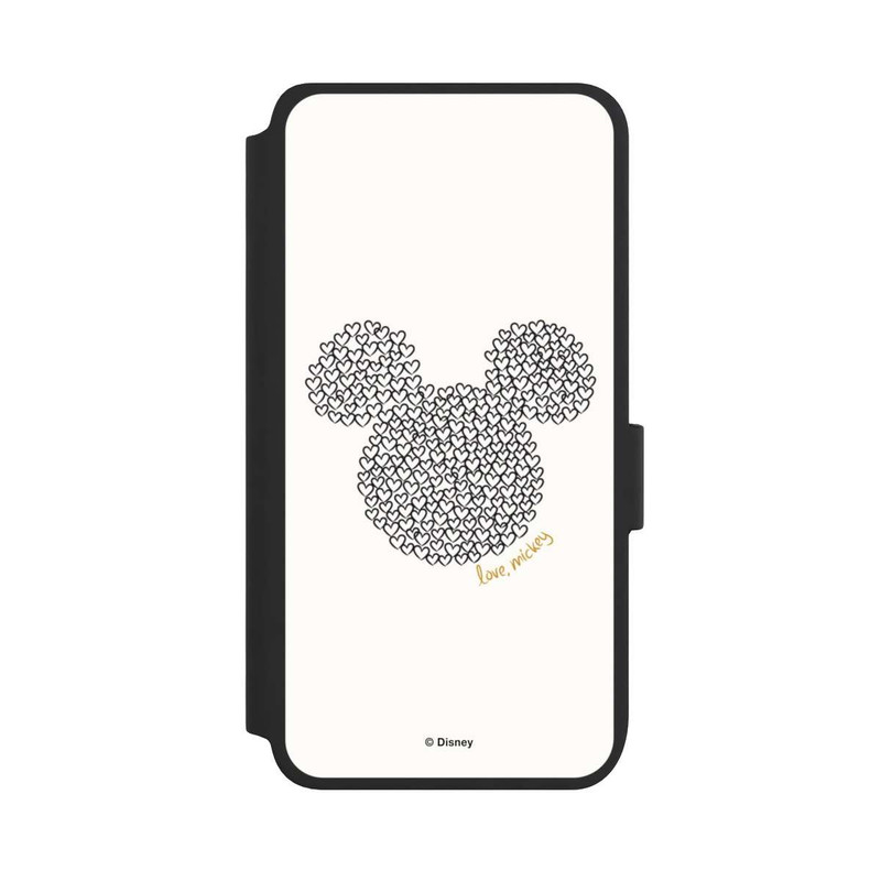 Galaxy S25 NIVOflip Mickey Black and White