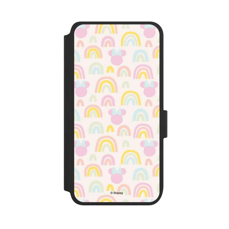 Galaxy S25 NIVOflip Minnie Regenbogen Muster