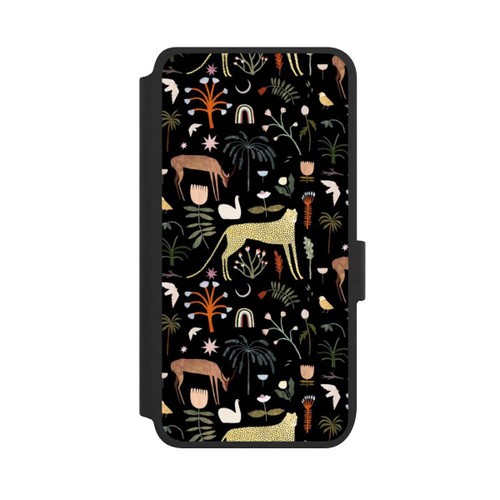 Samsung Galaxy S25 NIVOflip Wild garden letters by Léa Le Pivert