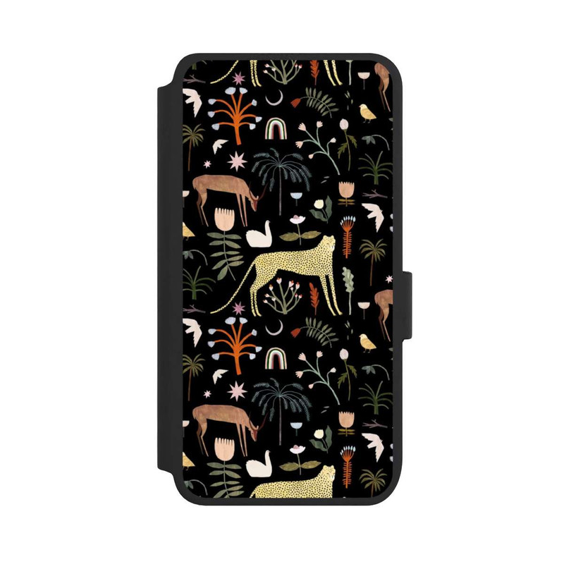 Galaxy S25 NIVOflip Lettres du jardin sauvage par Léa Le Pivert