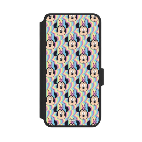 Samsung Galaxy S25 NIVOflip Minnie Rainbow Faces