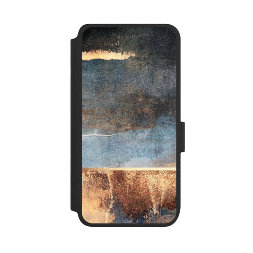 Samsung Galaxy S25 NIVOflip Sturm Golddruck