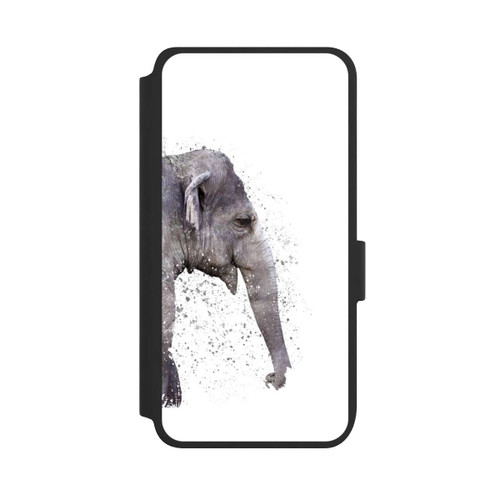 Samsung Galaxy S25 NIVOflip Elefantenporträt