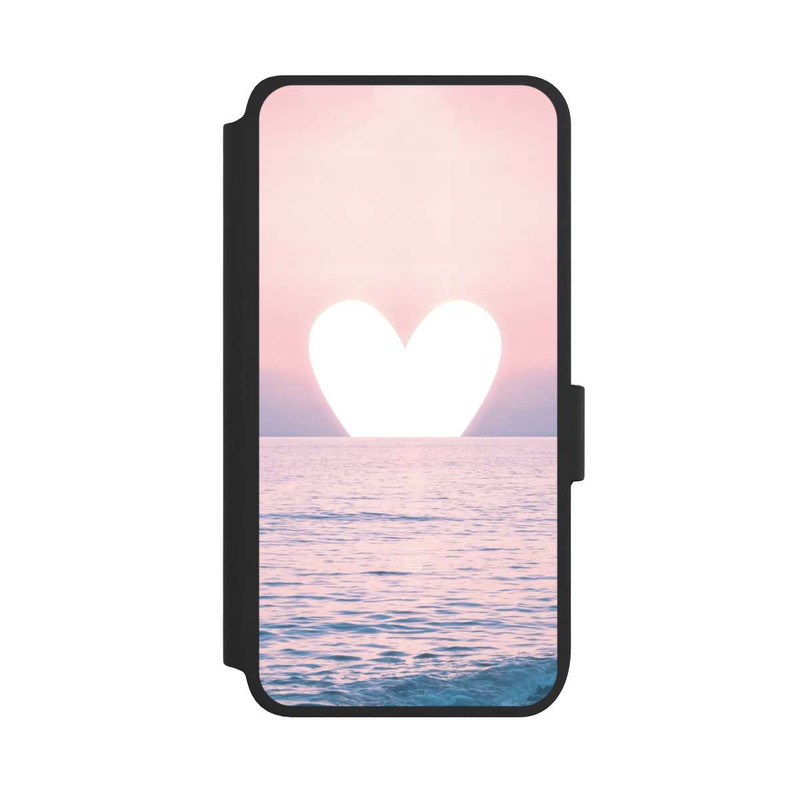 Galaxy S25 NIVOflip Herz-Sonnenuntergang