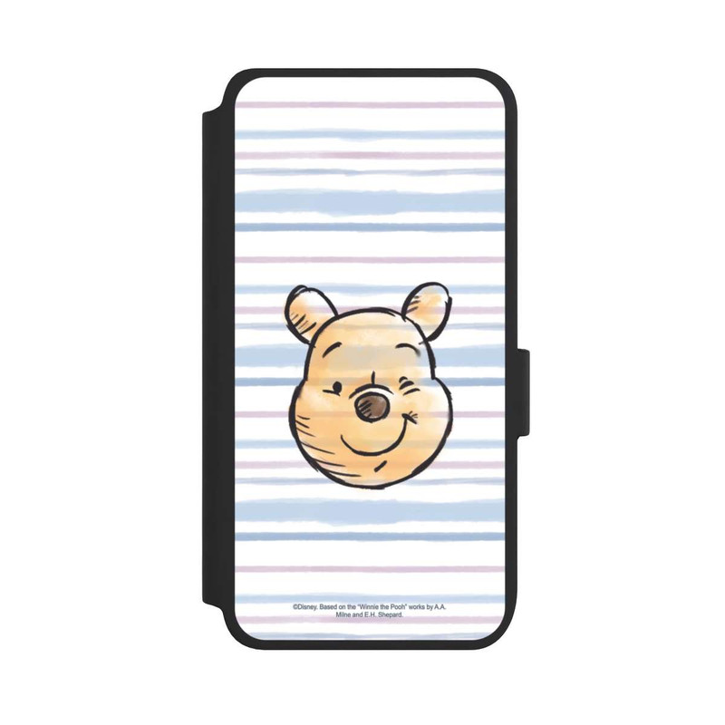 Galaxy S25 NIVOflip Winnie Puuh auf Streifen