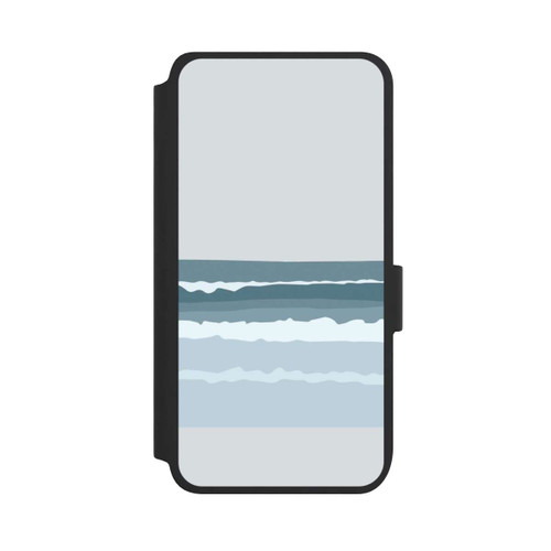 Samsung Galaxy S25 NIVOflip Abstract blue waves