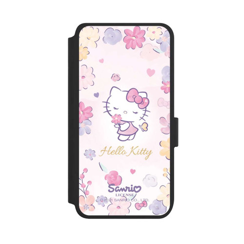 Samsung Galaxy S25 NIVOflip Hallo Kitty Blume