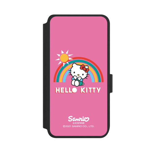 Samsung Galaxy S25 NIVOflip Hallo Kitty Regenbogen