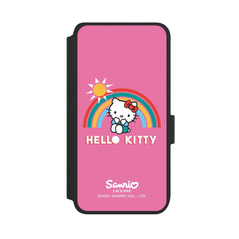 Galaxy S25 NIVOflip Hallo Kitty Regenbogen