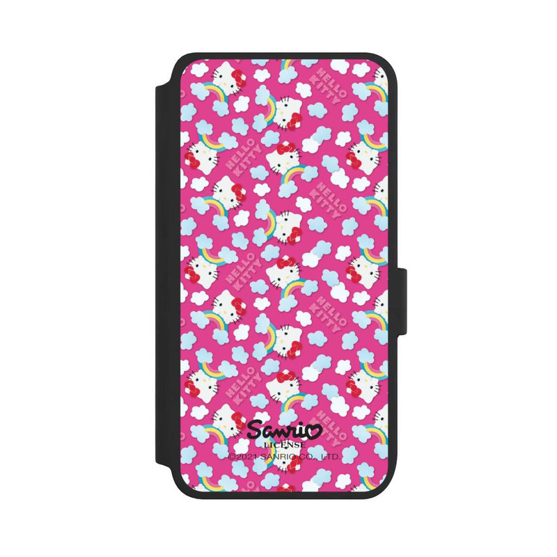 Galaxy S25 NIVOflip Hello Kitty Regenbogenmuster