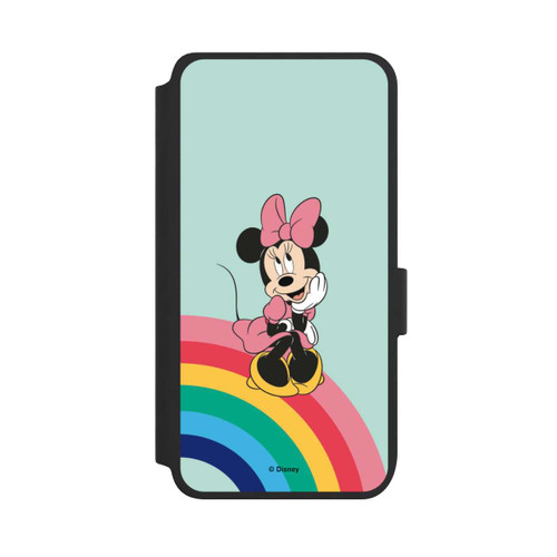 Samsung Galaxy S25 NIVOflip Minnie Regenbogen Portrait