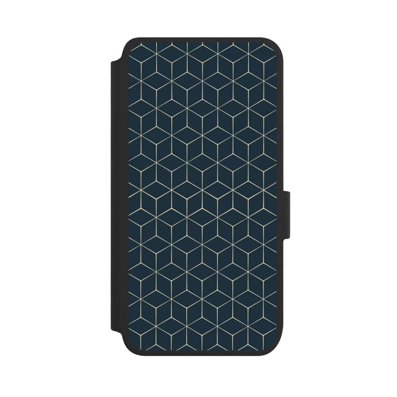 Galaxy S25 NIVOflip Klassiker mit Sechseckmuster