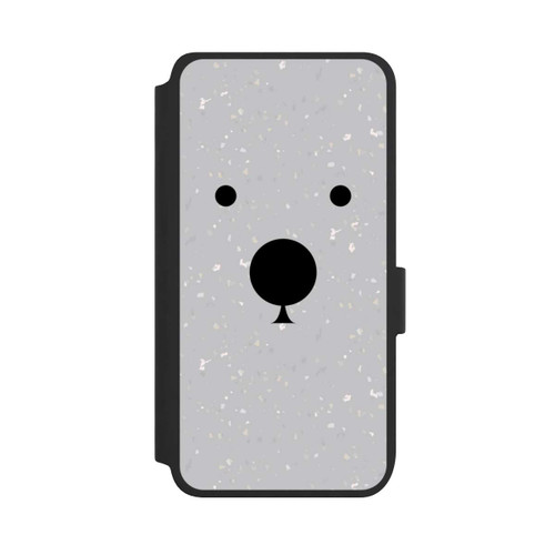 Samsung Galaxy S25 NIVOflip Bear Closeup