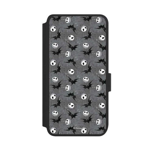 Samsung Galaxy S25 NIVOflip Jack Grey Pattern Tim Burtons Nightmare before Christmas