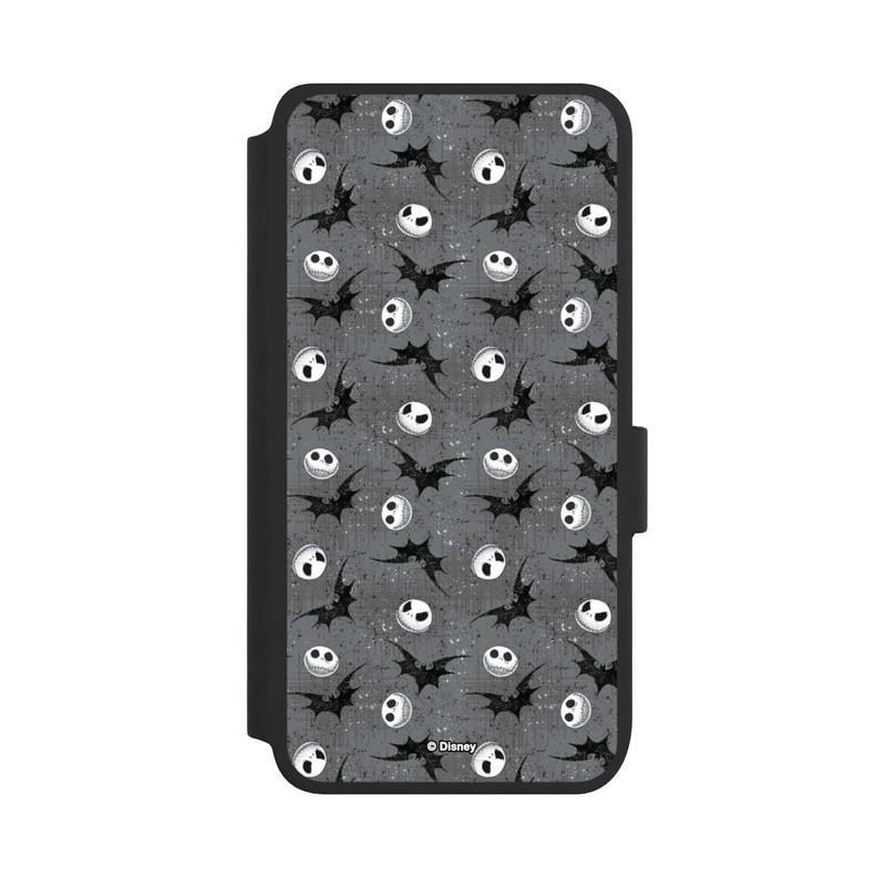 Galaxy S25 NIVOflip Jack Grey Pattern Tim Burtons Nightmare before Christmas