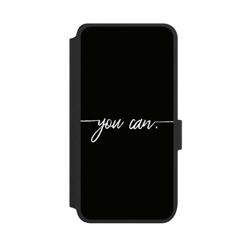 Samsung Galaxy S25 NIVOflip You Can Schwarz