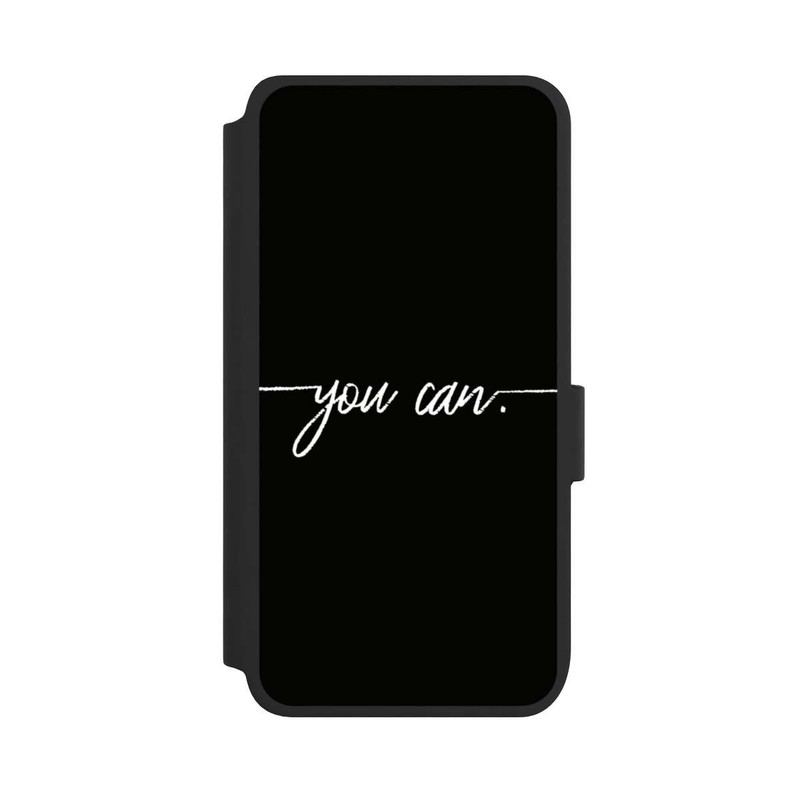 Galaxy S25 NIVOflip You Can Schwarz