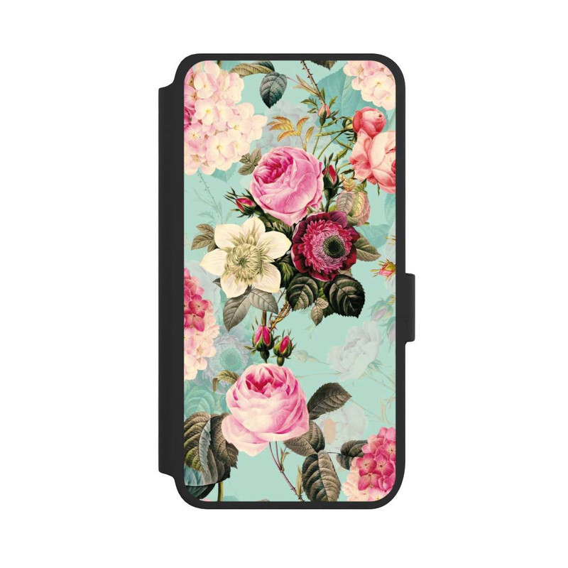 Galaxy S25 NIVOflip Turquoise Wallpaper Roses