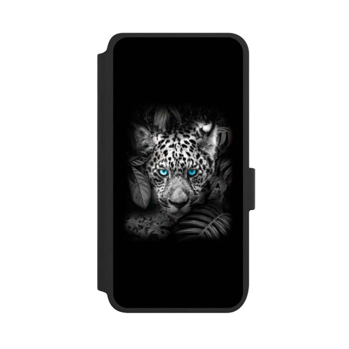 Samsung Galaxy S25 NIVOflip Jaguar Schwarz Dschungel