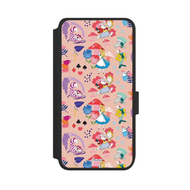 Galaxy S25 NIVOflip Alice Crazy Pattern