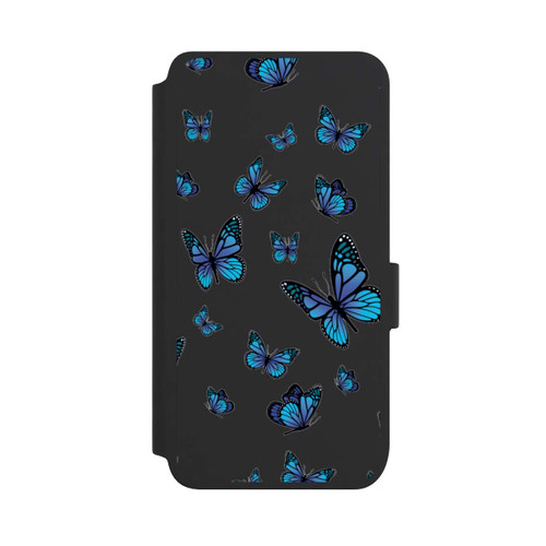 Samsung Galaxy S25 NIVOflip Schmetterlingmuster Transparent