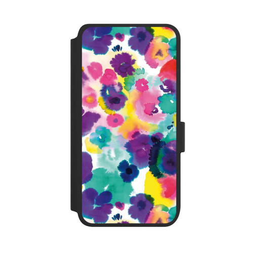 Samsung Galaxy S25 NIVOflip Abstract Watercolor Flowers