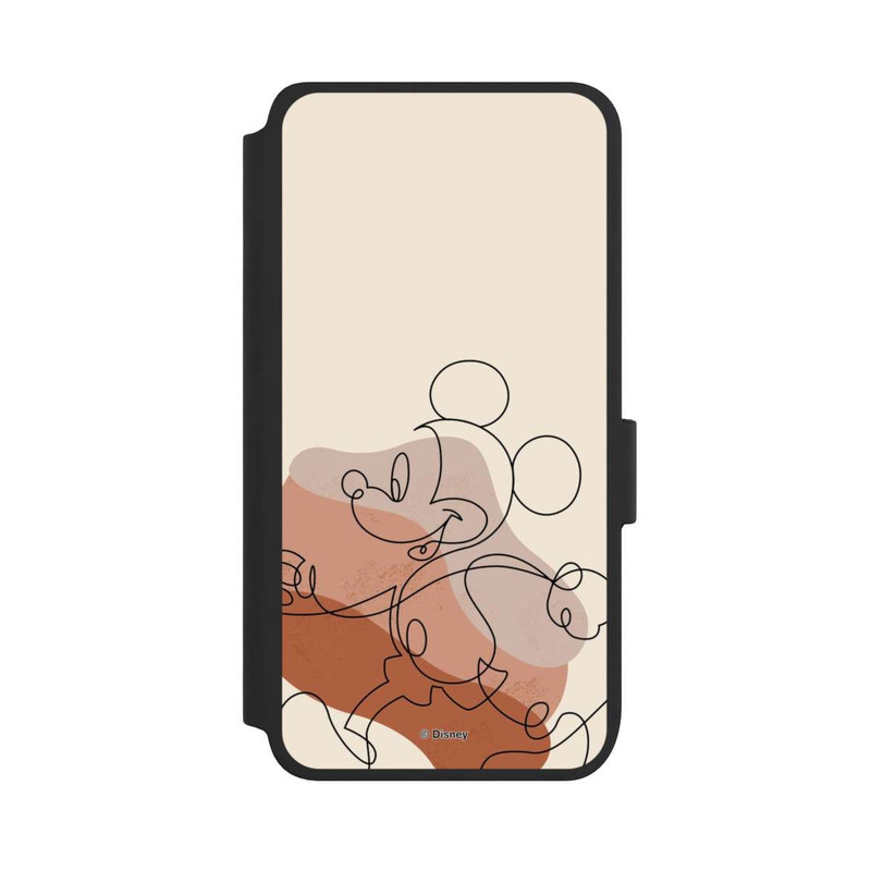 Galaxy S25 NIVOflip Mickey Abstract Lineart