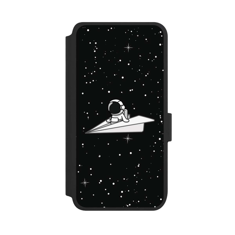 Galaxy S25 NIVOflip Astronaut Paper Plane Comic