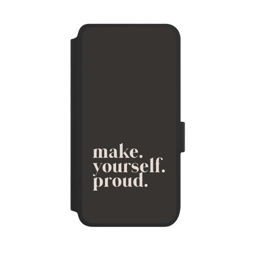 Samsung Galaxy S25 NIVOflip Make Yourself Proud Quote