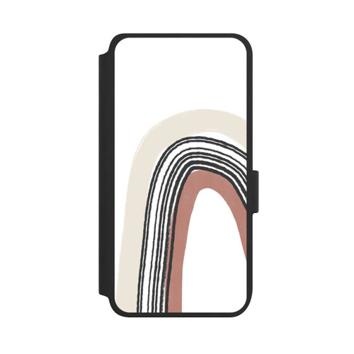 Samsung Galaxy S25 NIVOflip Texturierter Regenbogen