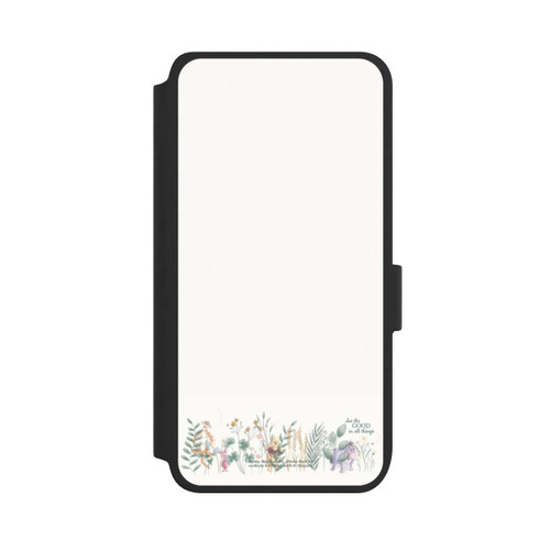 Samsung Galaxy S25 NIVOflip Winnie Pooh and Friends Behind Eucalyptus 