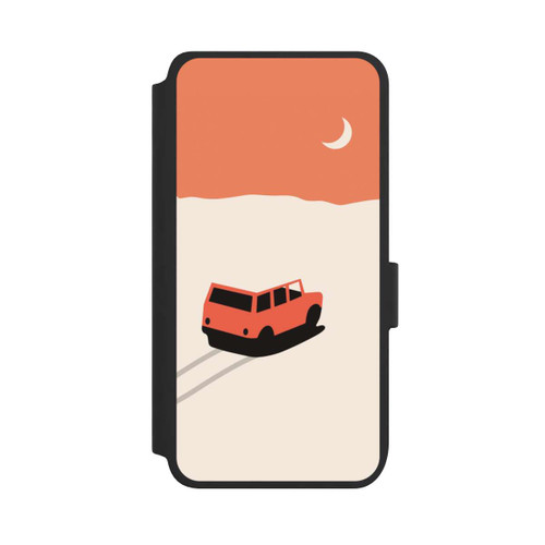 Samsung Galaxy S25 NIVOflip Auto in der Wüste