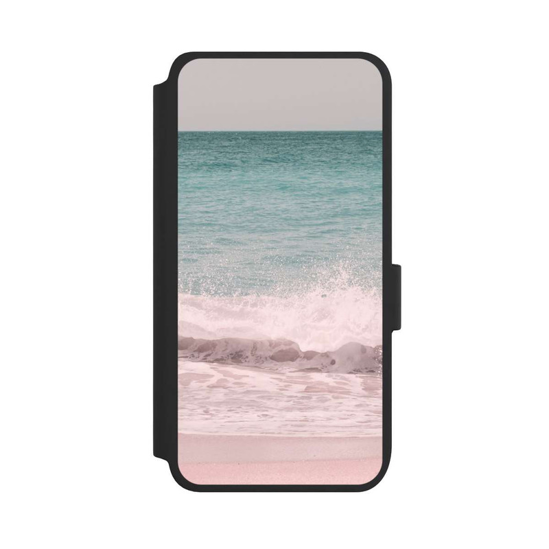 Galaxy S25 NIVOflip Rêve de plage rose
