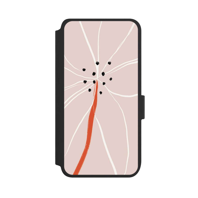 Galaxy S25 NIVOflip Fleur abstraite n° 1