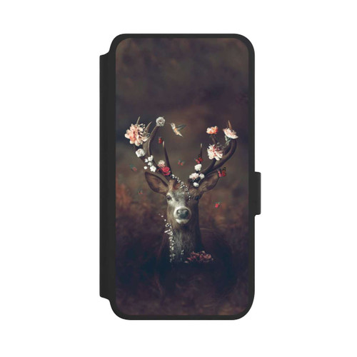 Samsung Galaxy S25 NIVOflip Fauna Flora Hirsch