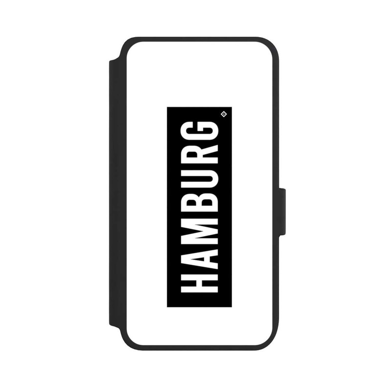 Galaxy S25 NIVOflip HSV Hamburg Schwarz Weiss